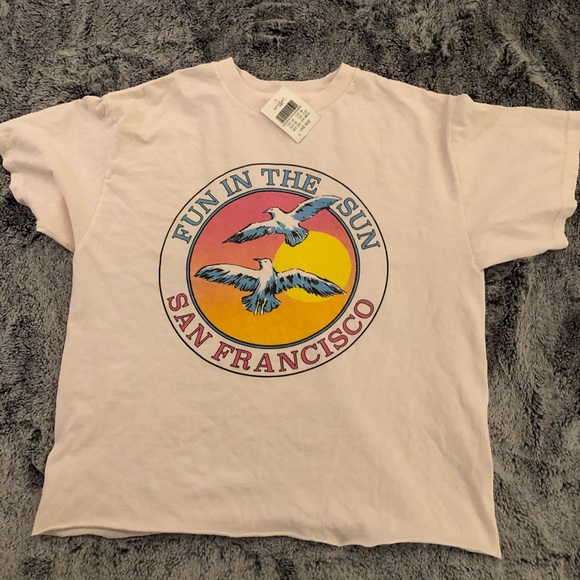 Brandy Melville Tops - John Galt Fun In The Sun shirt